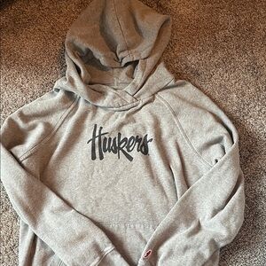 League Gray Women's Crew Neck Sweater